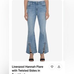 Liverpool Hannah Flare Jean